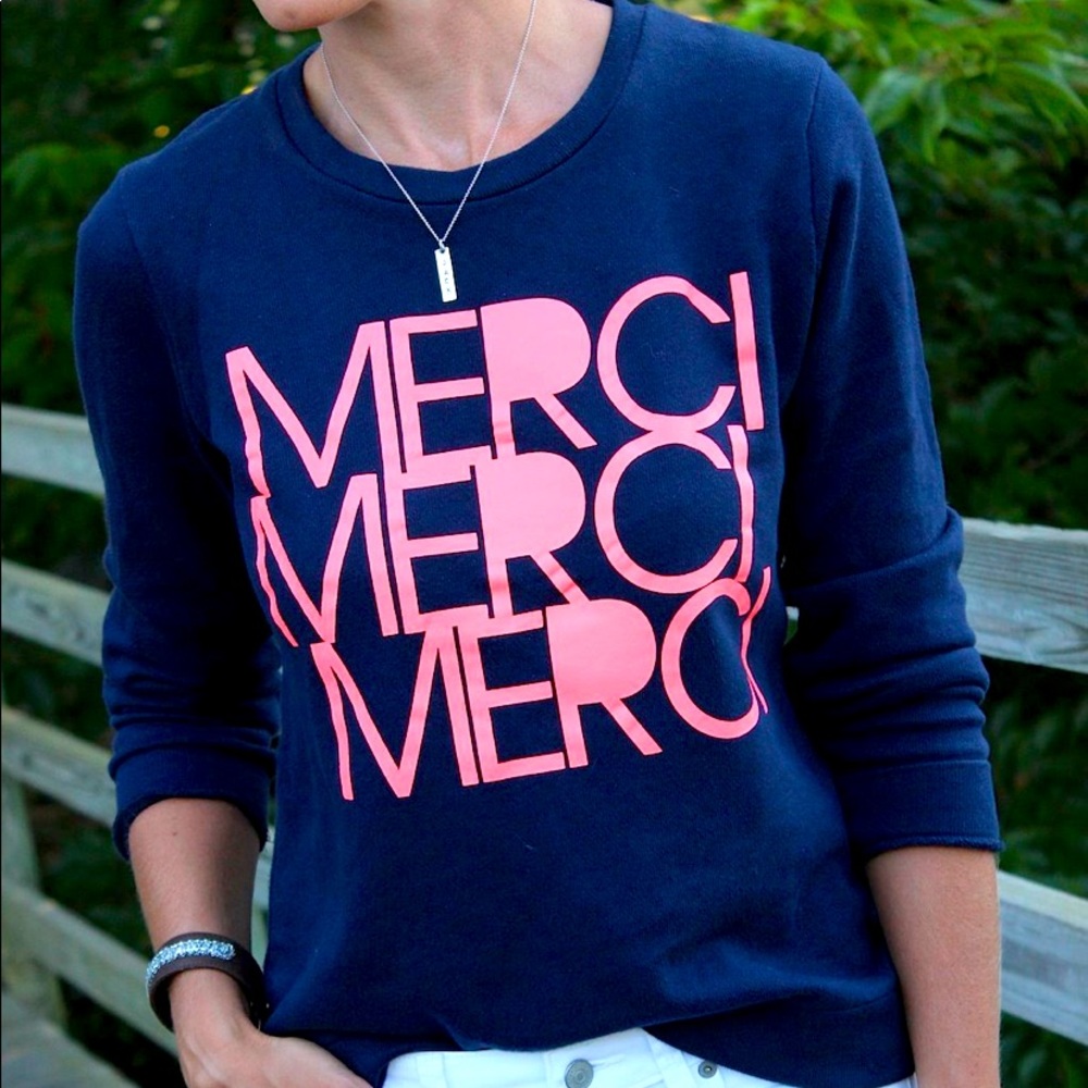 J. Crew Merci Sweatshirt